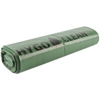 HYGOCLEAN Sac poubelle, 120 litres, en LDPE, rouge