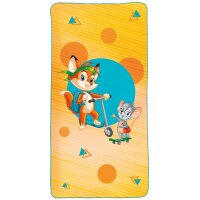 ROTH Serviette de bain pour enfants Monstertruck Fire