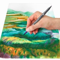 STAEDLER Feutre double pointe Europe, étui en...