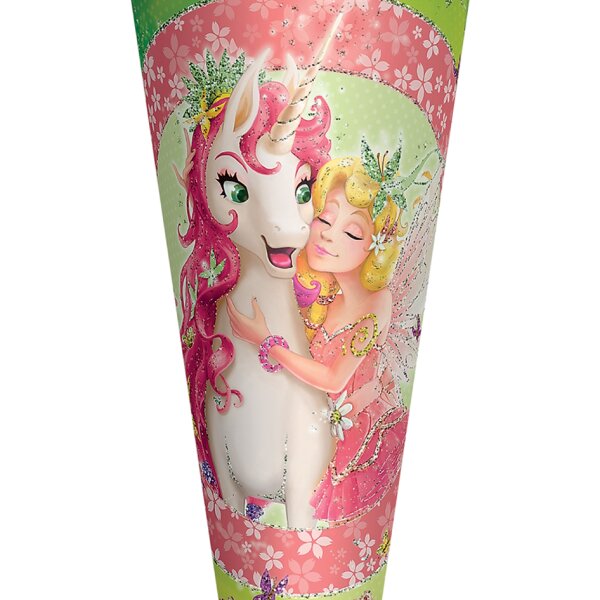 ROTH Schultüte "Einhornglück", eckig, 850 mm