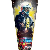 ROTH Schultüte "Feuerwehrmann", rund, 700 m, mit Effekt