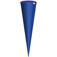ROTH Schultüten-Rohling ohne Verschluss, rund, 700 mm, weiss