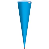 ROTH Schultüten-Rohling ohne Verschluss, rund, 700 mm, weiss