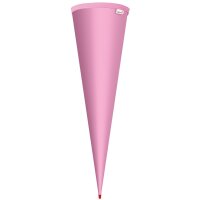 ROTH Schultüten-Rohling ohne Verschluss, rund, 700 mm, weiss