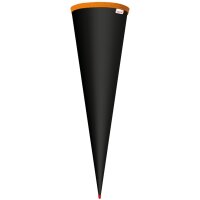 ROTH Schultüten-Rohling ohne Verschluss, rund, 700 mm, weiss