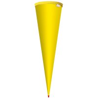 ROTH Schultüten-Rohling ohne Verschluss, rund, 700 mm, weiss