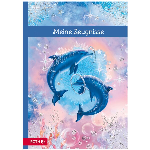 ROTH Zeugnismappe "Einhornglück", mit Design und Effekt