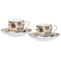 Ritzenhoff & Breker Set expresso CREMA, 4 pièces