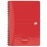 Oxford Office Cahier à spirale Oceanis, A5, PP, noir