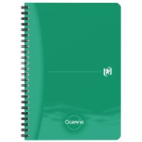 Oxford Office Cahier à spirale Oceanis, A5, PP, noir