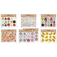 AVERY Zweckform ZDesign Trend Sticker Sortiment Weihnachten