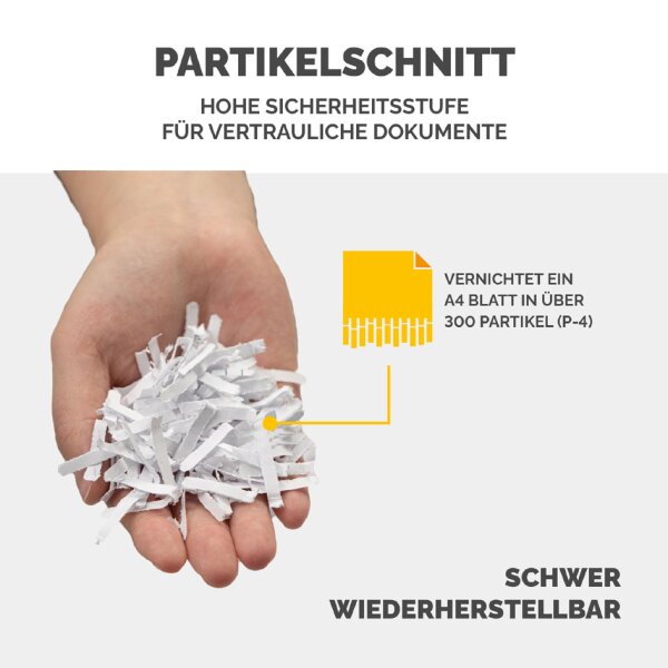Fellowes Aktenvernichter Powershred LX70, weiss