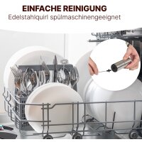 PROFI COOK Milchaufschäumer PC-MS 1273, silber