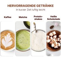 PROFI COOK Milchaufschäumer PC-MS 1273, silber