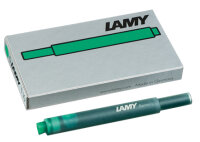 LAMY Grossraum-Tintenpatronen T10, grün