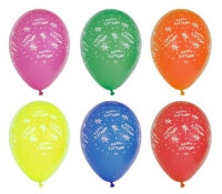 PAPSTAR Ballon de baudruche Happy Birthday, assorti
