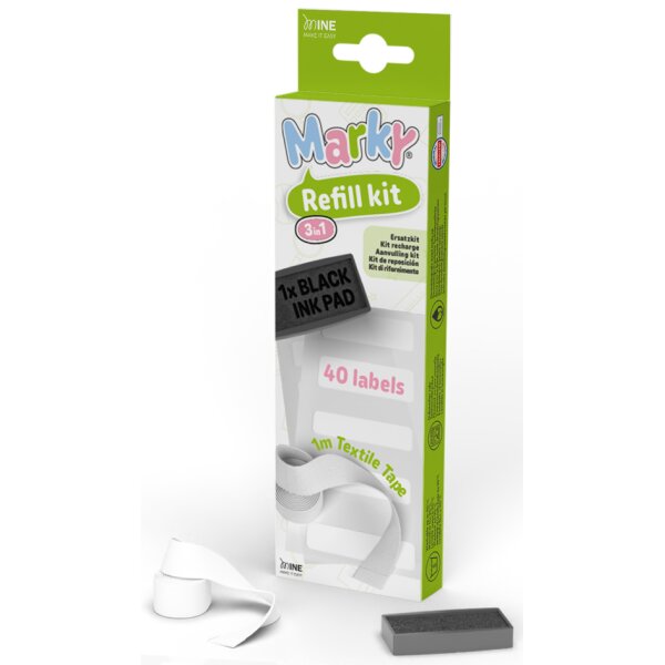 COLOP Set tampon marqueur DIY Marky Printer C20, vert