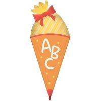 ROTH Geschenktüte "Einschulung", mit Glitzereffekt