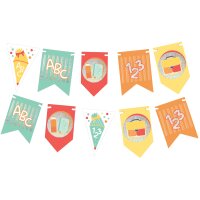 ROTH Geschenktüte "Einschulung", mit Glitzereffekt