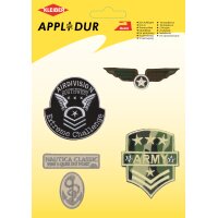 KLEIBER Assortiment dapplications Camouflage, 5 motifs