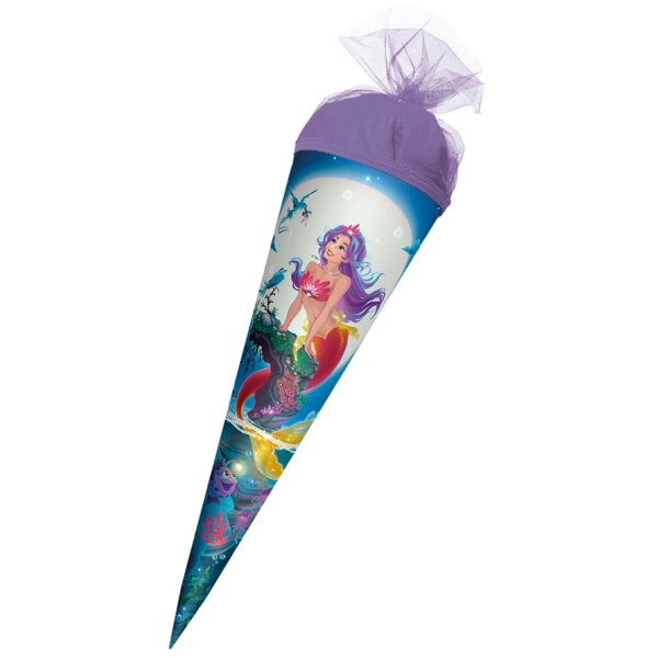 ROTH Geschwister-Schultüte "Delfine", rund, 350 mm