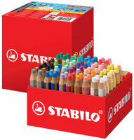 STABILO Crayon multitalent woody 3 en 1, pack...