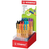 STABILO Stylo bille rétractable pointball,...