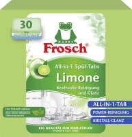 Frosch Spülmaschinentabs All-in-1 Limone, 30 Tabs