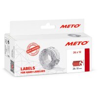METO Vordruck-Etiketten für Preisauszeichner, 22 x 12 mm
