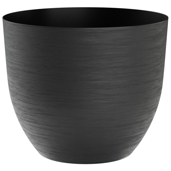 tera Pflanzgef&auml;ss "Over", Durchmesser: 280 mm, black