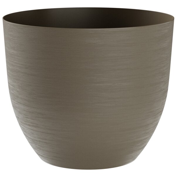 tera Pflanzgef&auml;ss "Over", Durchmesser: 280 mm, black