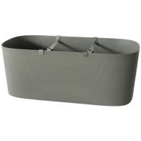 tera Pflanztrog "Kos", Breite: 780 mm, fog grey