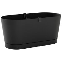 tera Blumenkasten "Vega", Breite: 400 mm, ash