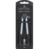 FABER-CASTELL Compas à réglage rapide GRIP,...