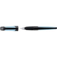 STABILO Stylo plume EASYbuddy M, droitier, noir/noir