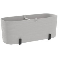 tera Blumenkasten-Set "Paros", inkl. Halter, sand