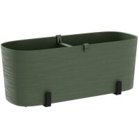 tera Blumenkasten-Set "Paros", inkl. Halter, sand