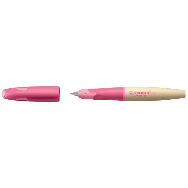 STABILO Stylo plume EASYbirdy Timber R, droitier, rose