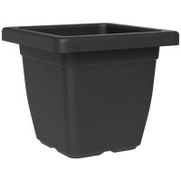 tera Pot de fleurs Nazca, largeur: 200 mm, anthracite