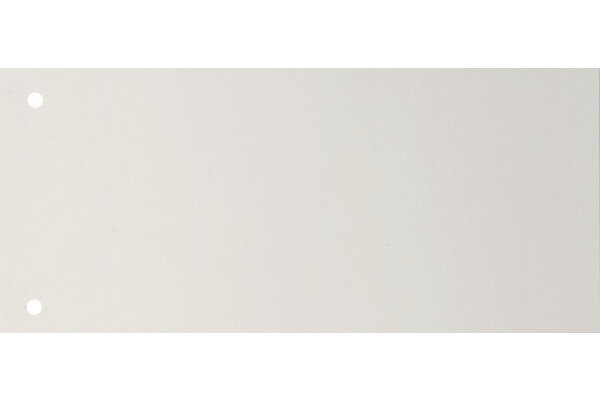 BIELLA Intercalaires carton 2 trous 19919001U blanc, 24x10.5cm 100 pcs.