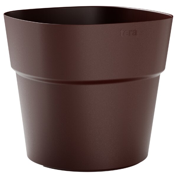 tera Pot de fleurs Andromeda, diamètre: 280 mm, fog grey