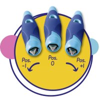 STABILO Stylo plume EASYbirdy Timber R, droitier, bleu