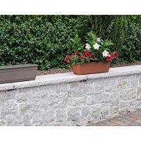 tera Blumenkasten "Birka", Breite: 800 mm, terrakotta