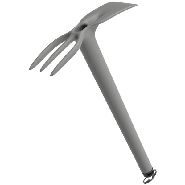 tera Doppelhacke "Gaia 07", fog grey