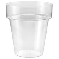 tera Blumentopf "Porto 25", transparent