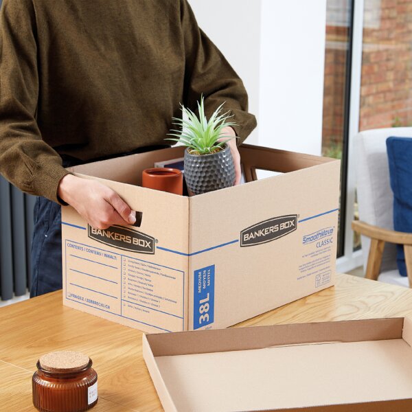 Fellowes BANKERS BOX Carton déménagement SmoothMove Classic