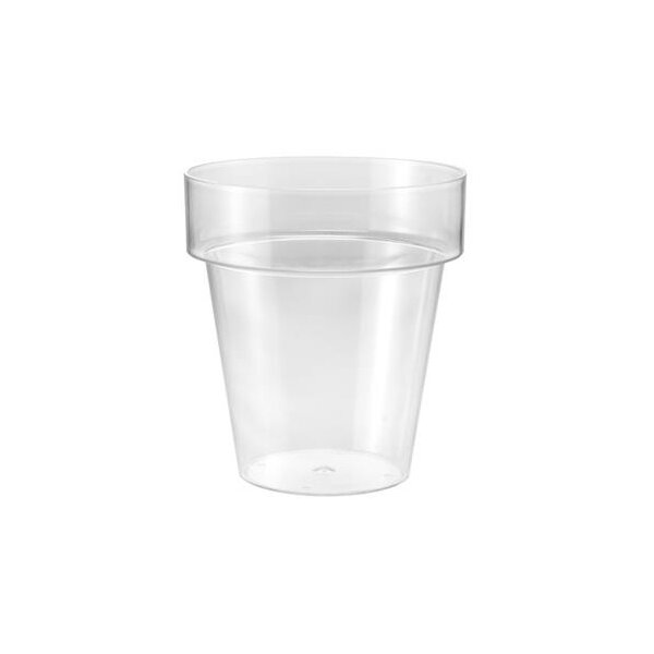 tera Pot de fleurs Porto 16, transparent