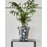 tera Pot de fleurs Porto 16, transparent