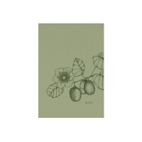 NATUR VERLAG Notizbuch Crushpaper A5 11007N Kiwi Mono,...