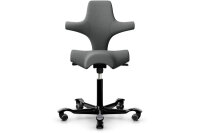 HAG Chaise de bureau Capisco 8106 8106-STD gris/noir